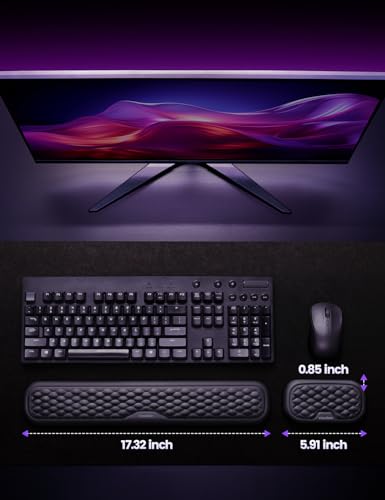 Modern Vaydeer Wrist Rest for Keyboard and Mouse, Computer Ergonomic Wrist Essentials