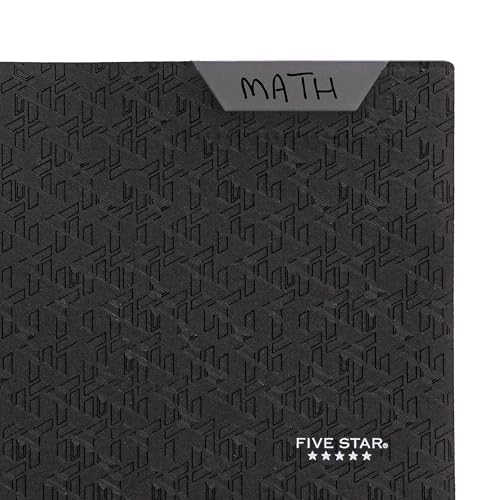 Modern Five Star 2-Pocket Folder, Plastic Folder with Essentials
